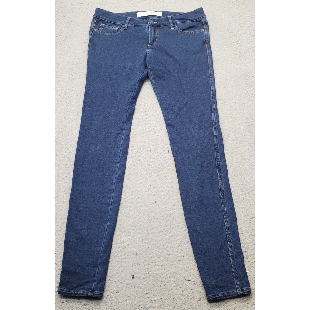 Abercrombie & Fitch Jeans Women 2 Blue Denim Slim Fit Perfect Stretch Skinny Leg
